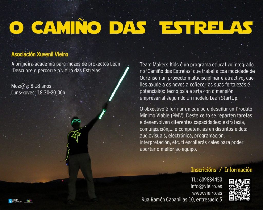 Vieiro é «O Camiño das Estrelas»