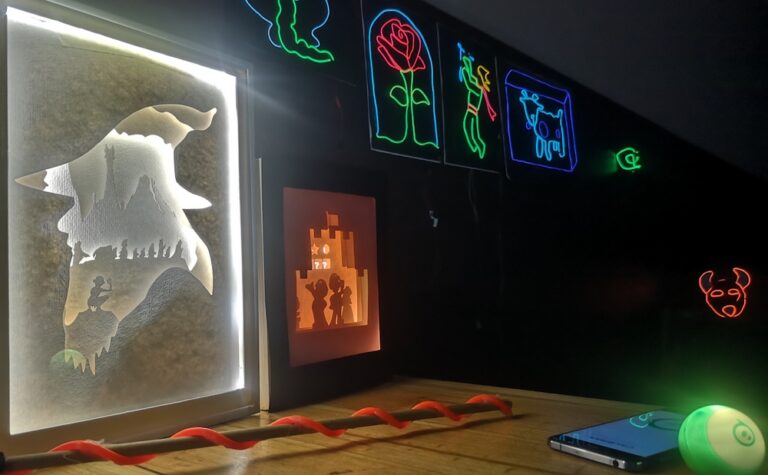 ✨ Crea, conta e ilumina! – arte tecnolóxico✨