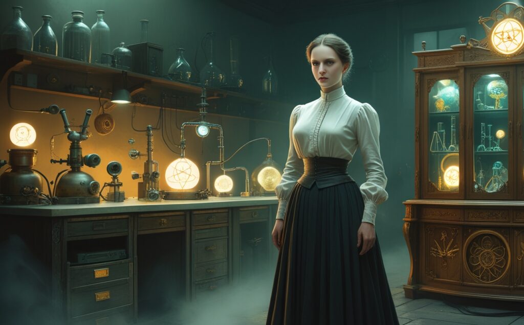 A maxia de Madame Curie! ✨