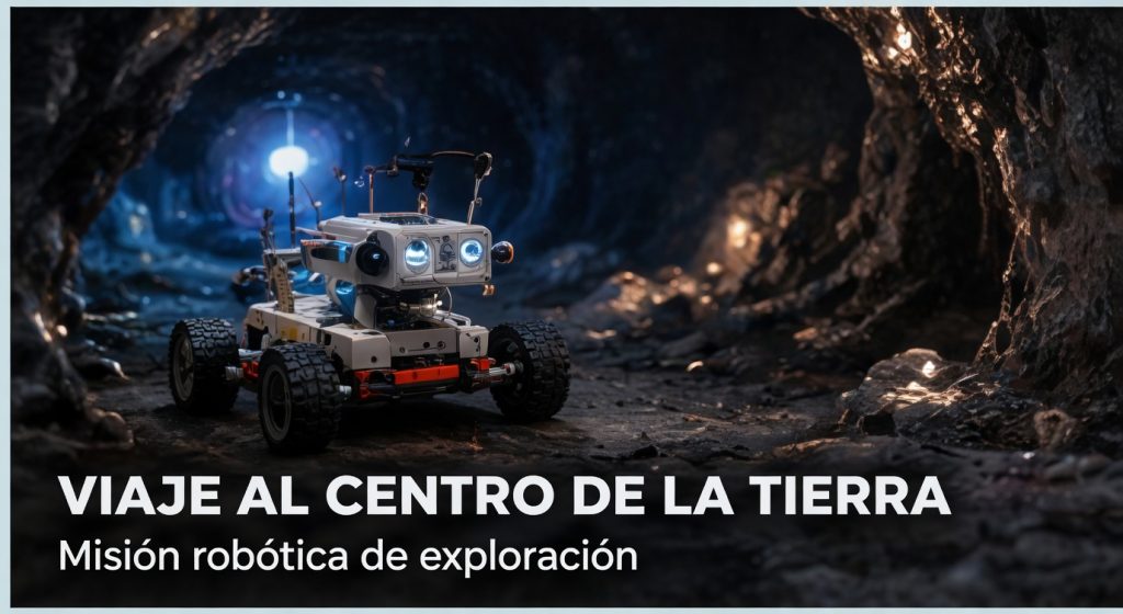 Viaje al centro de la Tierra: misión robótica